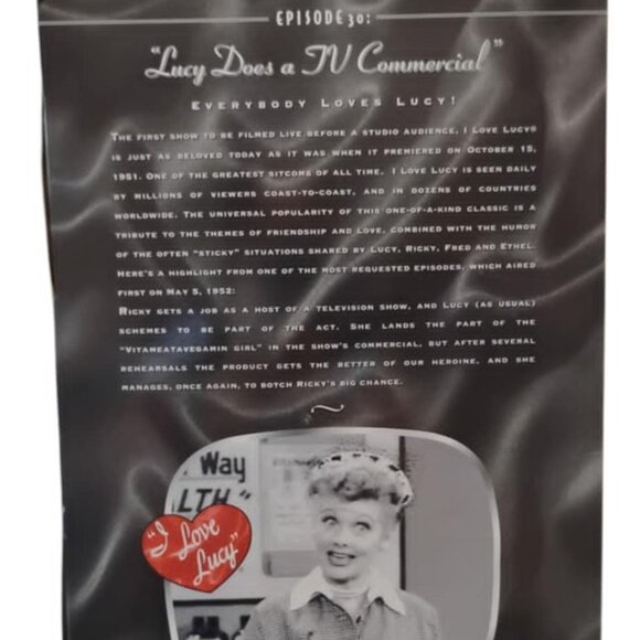 I Love Lucy Doll - Collector Edition Episode 30!! VINTAGE!!! FREE SHIPPING - Picture 10 of 11